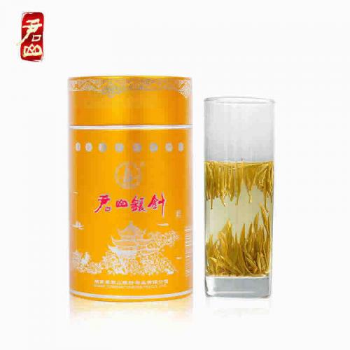 君山银针茶叶 2026明前新茶嫩芽特级黄茶 湖南特产茗茶125g罐装